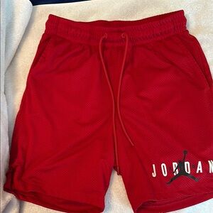 Jordan Boy’s Red Athletic Shorts, worn once!